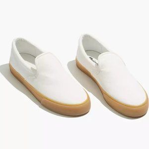 Madewell Recycled Canvas Sidewalk Slip-On Sneakers